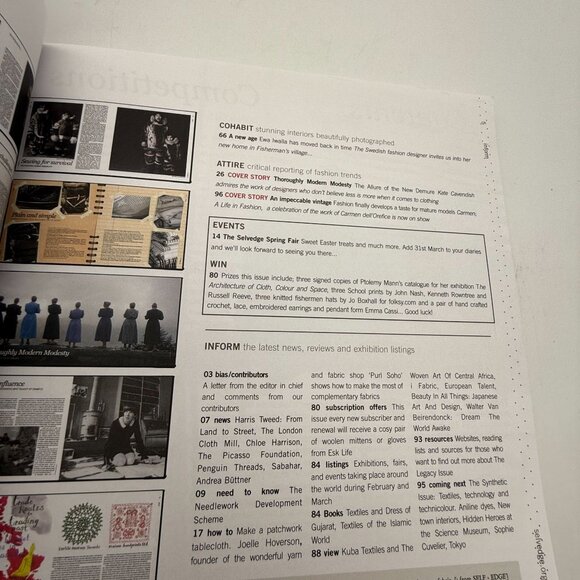 Selvedge Magazine Legacy Issue 44 Jan Feb 2012 Textiles Fashion - Picture 9 of 10